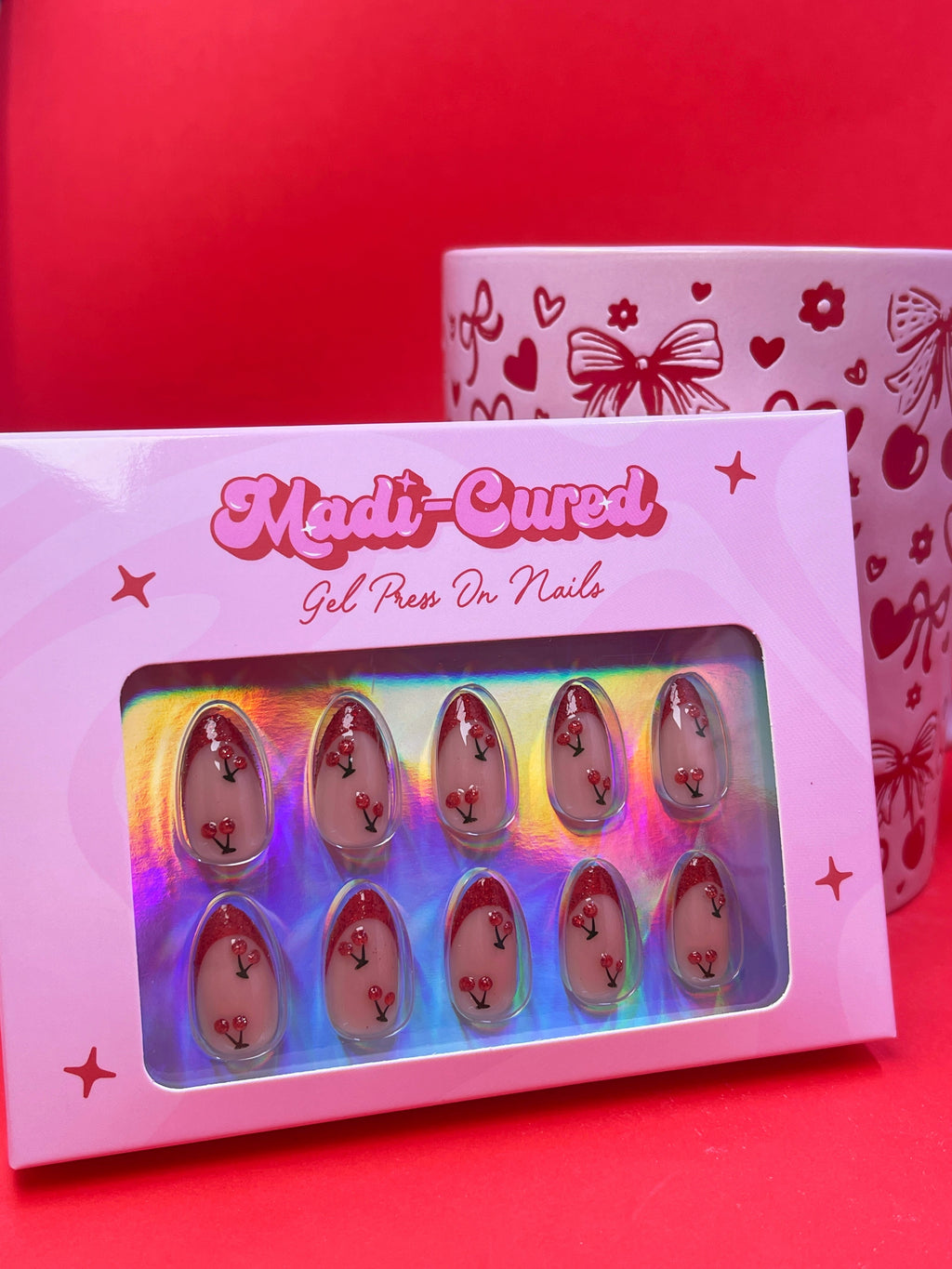 Press Ons | Cherry on Top