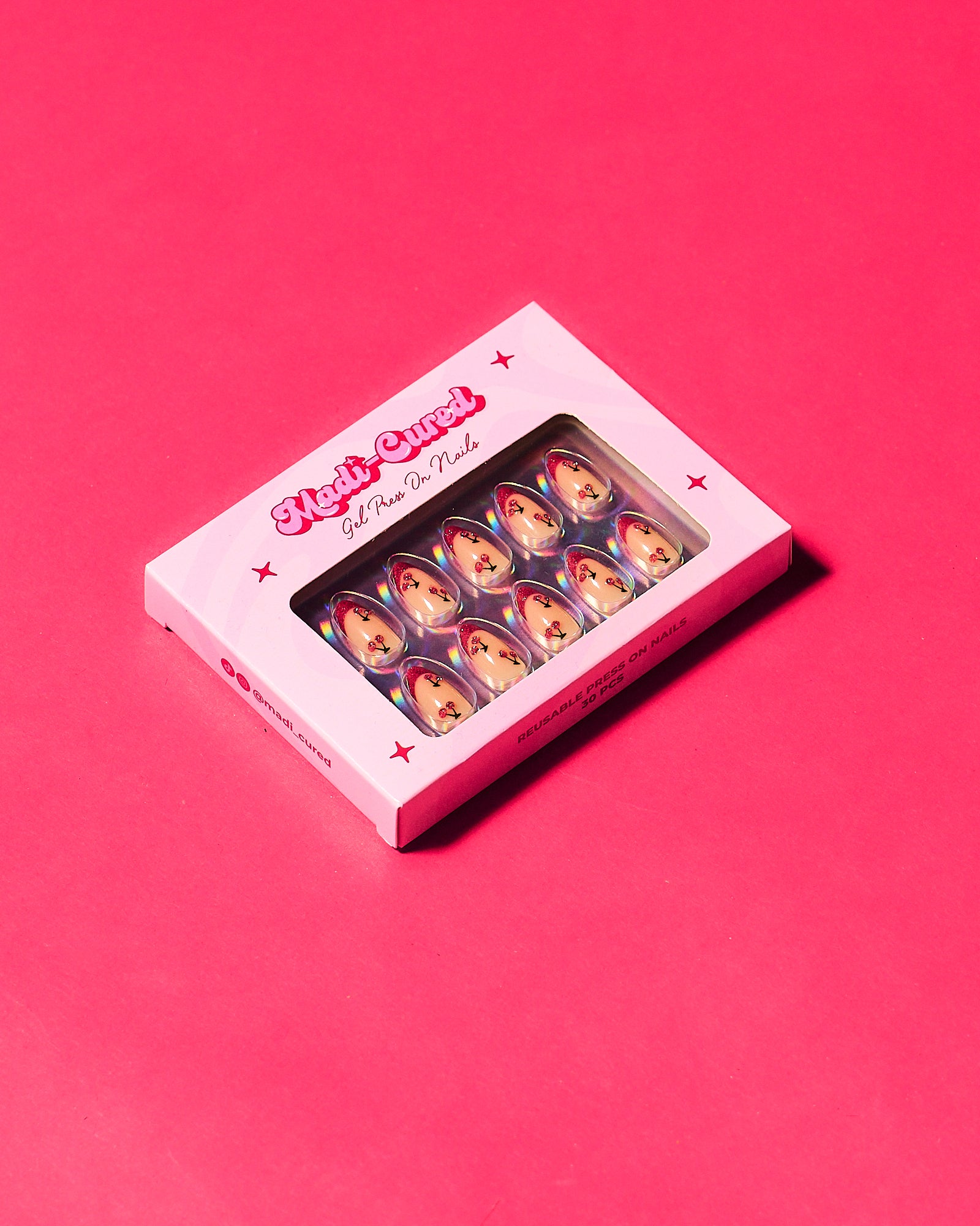 Press Ons | Cherry on Top