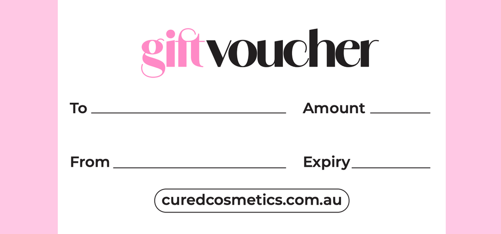 Cured Cosmetics Gift Voucher